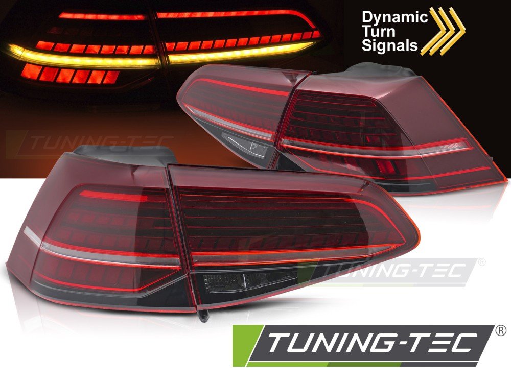 Stopuri RED LED SEQ pentru VW GOLF 7 13-19 - LDVWV0