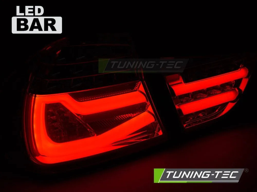 Stopuri RED SMOKE LED BAR SEQ pentru BMW E90 09-11 - LDBMK3