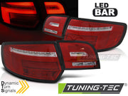 Stopuri RED WHITE LED BAR pentru AUDI A3 8P 5D 03-08 - LDAUH7