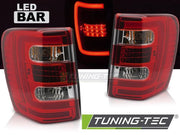 Stopuri RED WHITE LED pentru CHRYSLER JEEP GRAND CHEROKEE 99-05.05 - LDCH40