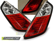 Stopuri Rosu Alba pentru Fiat Grande Punto 09.05-09 LED Tuning-Tec - LDFI02