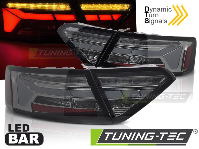 Stopuri SMOKE LED SEQ pentru AUDI A5 11-16 - LDAUJ3