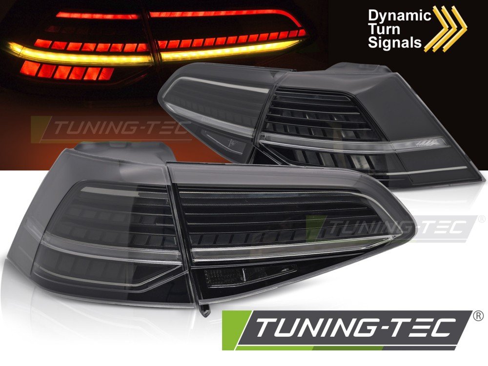 Stopuri SMOKE LED SEQ pentru VW GOLF 7 13-19 - LDVWV1