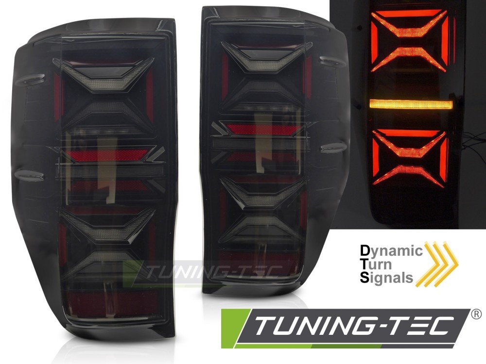 Stopuri SMOKE LED pentru FORD RANGER V 11-22 - LDFO98