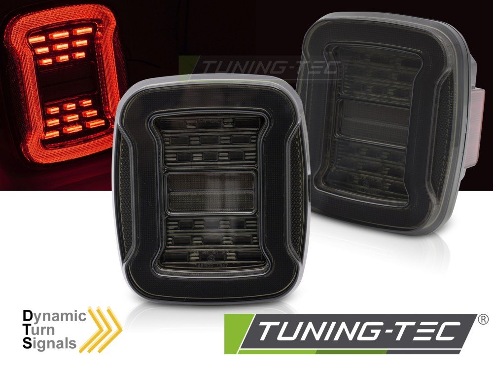 Stopuri SMOKE LED pentru JEEP WRANGLER YJ 91-96 / TJ 96-06 - LDCH45