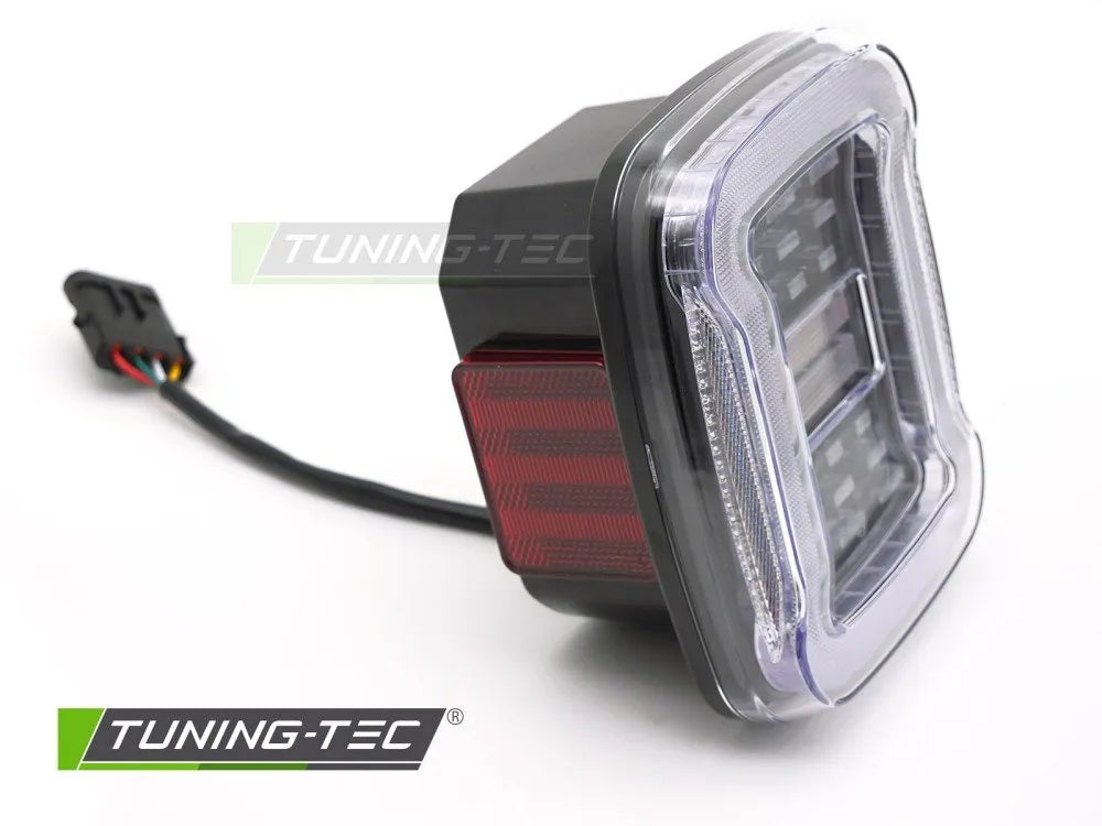 Stopuri WHITE LED pentru JEEP WRANGLER YJ 91-96 / TJ 96-06 - LDCH43