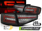 Stopuri cu LED BAR BLACK SEQ Tuning-Tec pentru AUDI A4 B8 12-15 SEDAN - LDAUH6