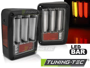 Stopuri cu LED BAR BLACK Tuning-Tec pentru JEEP WRANGLER JK 07-18 - LDCH20