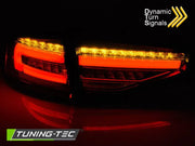 Stopuri cu LED BAR SMOKE SEQ Tuning-Tec pentru AUDI A4 B8 12-15 SEDAN - LDAUH4