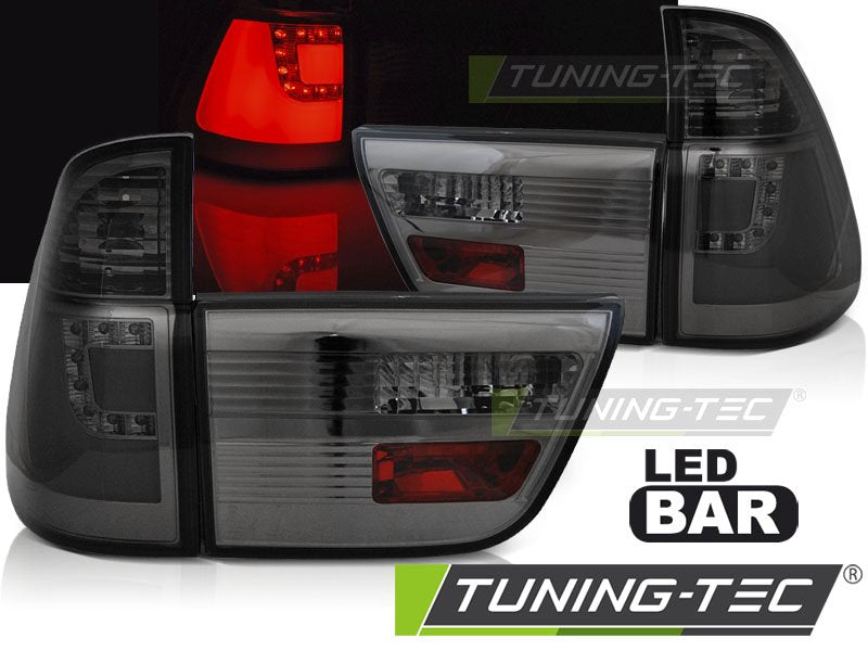 Stopuri cu LED BAR SMOKE Tuning-Tec pentru BMW X5 E53 09.99-10.03 - LDBMI8