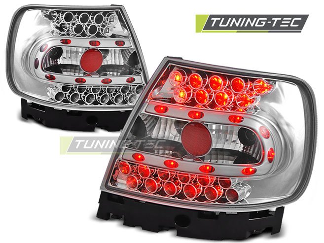 Stopuri cu Led cromate pentru Audi A4 11.1994-09.2000 Tuning-Tec - LDAU12