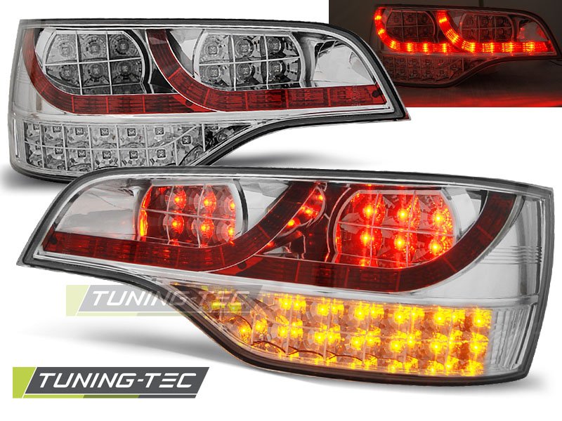 Stopuri cu Led cromate pentru Audi Q7 2006-2009 Tuning-Tec - LDAU56