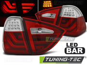 Stopuri cu Led pentru Bmw E91 05-08 cu fundal rosu-negru Tuning-Tec - LDBMB5