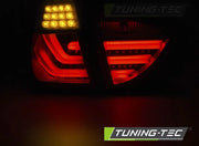 Stopuri cu Led pentru Bmw E91 05-08 cu fundal rosu-negru Tuning-Tec - LDBMB5