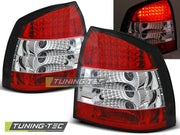 Stopuri cu Rosu Alb LED pentru Opel Astra G 09.97-02.04 Tuning-Tec - LDOP06