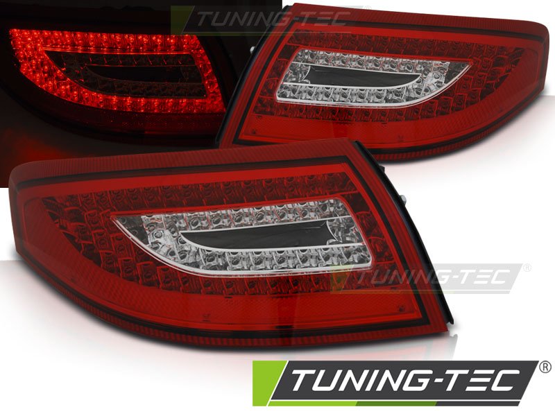 Stopuri cu Rosu Alb LED pentru Porsche 911 997 99-04 Tuning-Tec - LDPO15