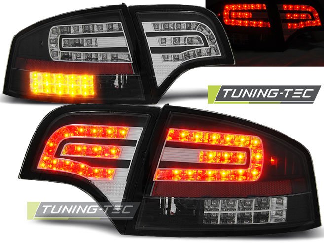 Stopuri cu led fundal negre Audi A4 11.2004-03.2008 Tuning-Tec - LDAU71