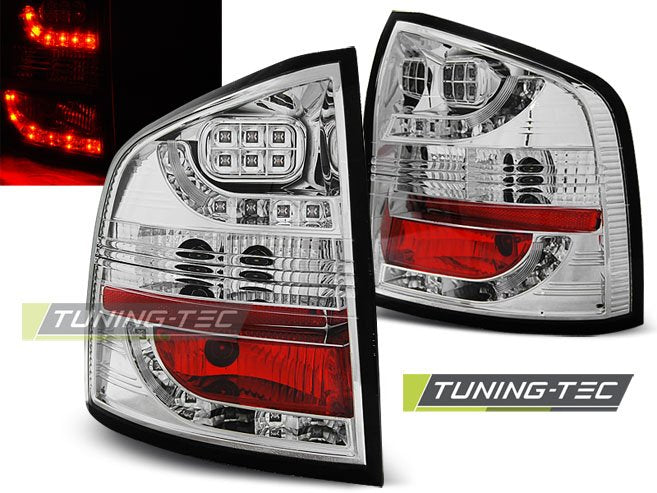 Stopuri pentru Skoda Octavia II Kombi Chrome LED Tuning-Tec - LDSK01