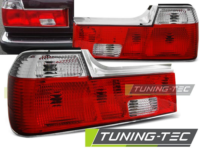 Stopuri rosu-alb pentru BMW E32 06.1886-04.1994 Tuning-Tec - LTBM20