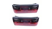 Stopuri spate BMW Seria 3 E30 Facelift Crystal rosu fumuriu - AM-TLIBM0031