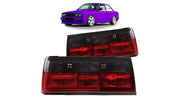 Stopuri spate BMW Seria 3 E30 Facelift Crystal rosu fumuriu - AM-TLIBM0031