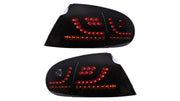 Stopuri spate LED fumurii negre Volkswagen Golf 5 - AM-TLIWW0019