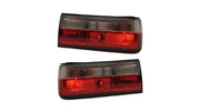Stopuri spate cristal rosii clare BMW Seria 3 E30 Facelift - AM-TLIBM0030