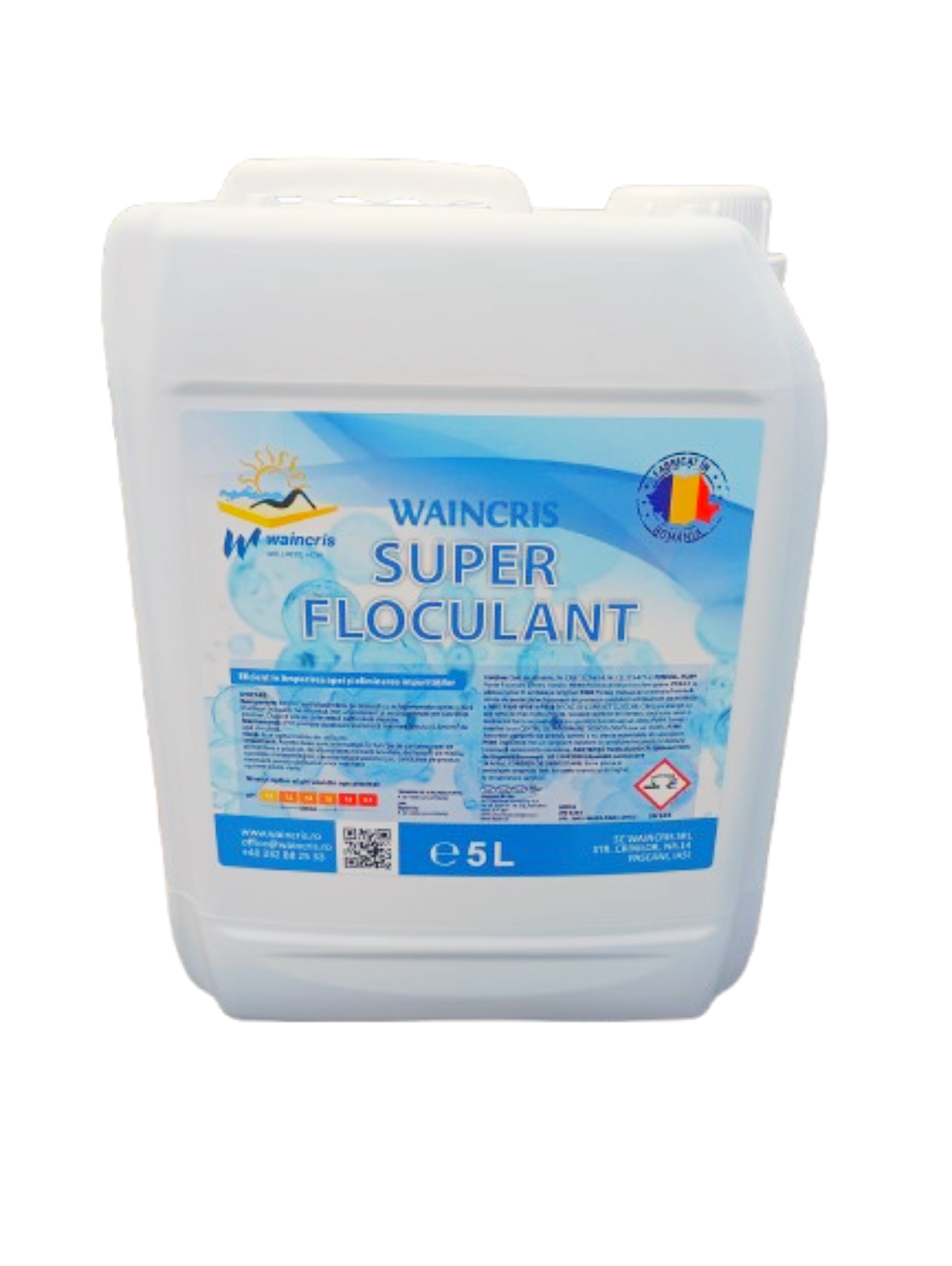 Floculant lichid piscine 5 litri Waincris SUPER