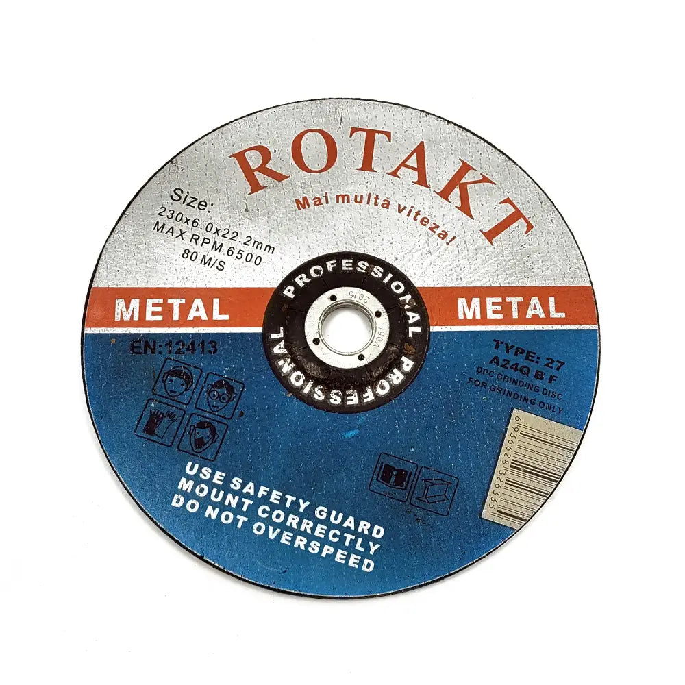 Cumpara DISC ABRAZIV POLIZARE METAL DEGAJAT 230X6X22.2 de la Mesterul Minune