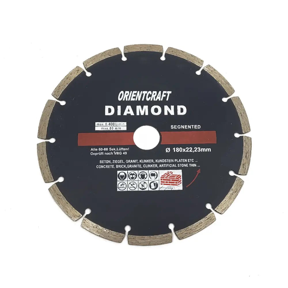 1000.06 DISC DIAMANTAT SEGMENTAT 180MM