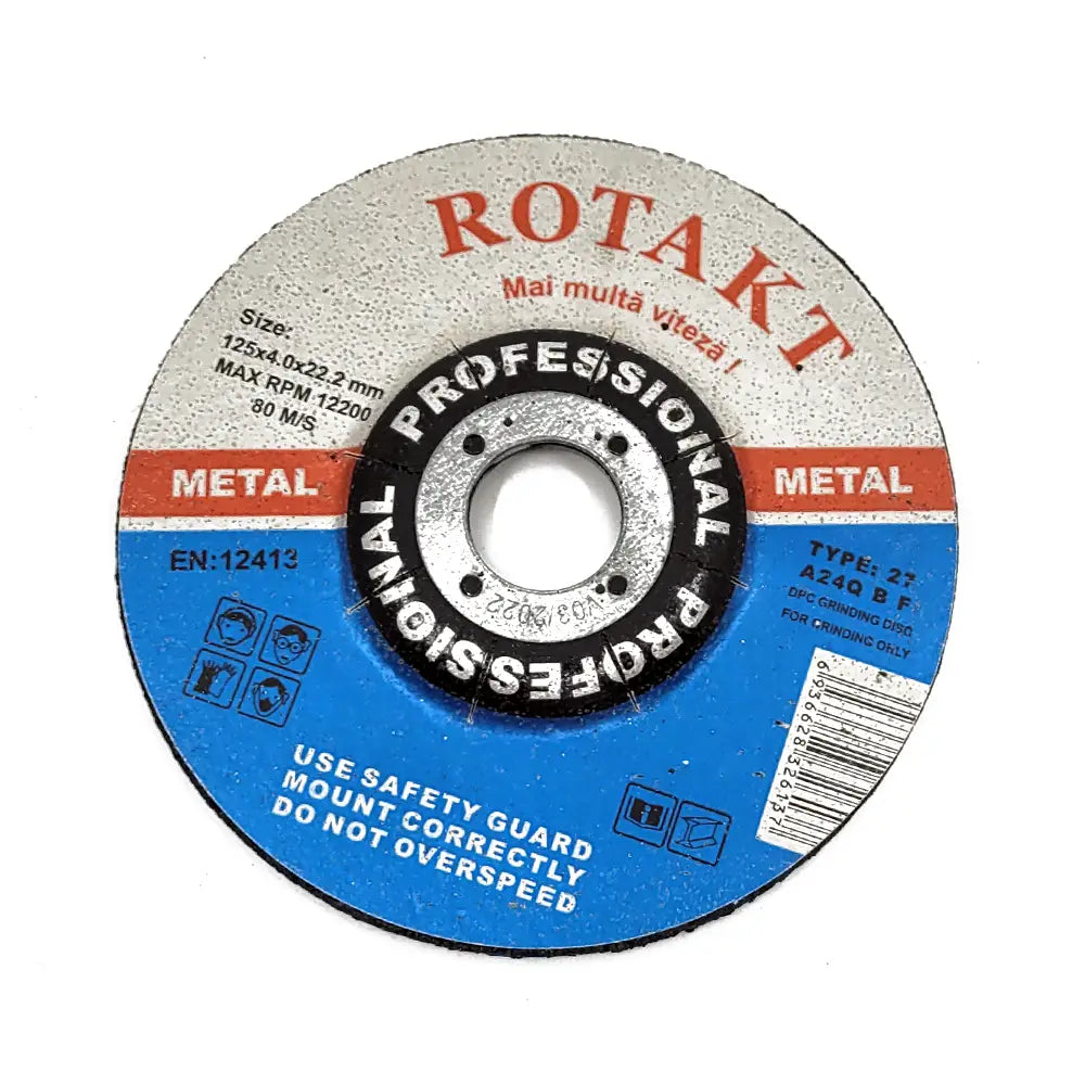 Cumpara DISC ABRAZIV POLIZARE METAL DEGAJAT 125X4X22.2 de la Mesterul Minune
