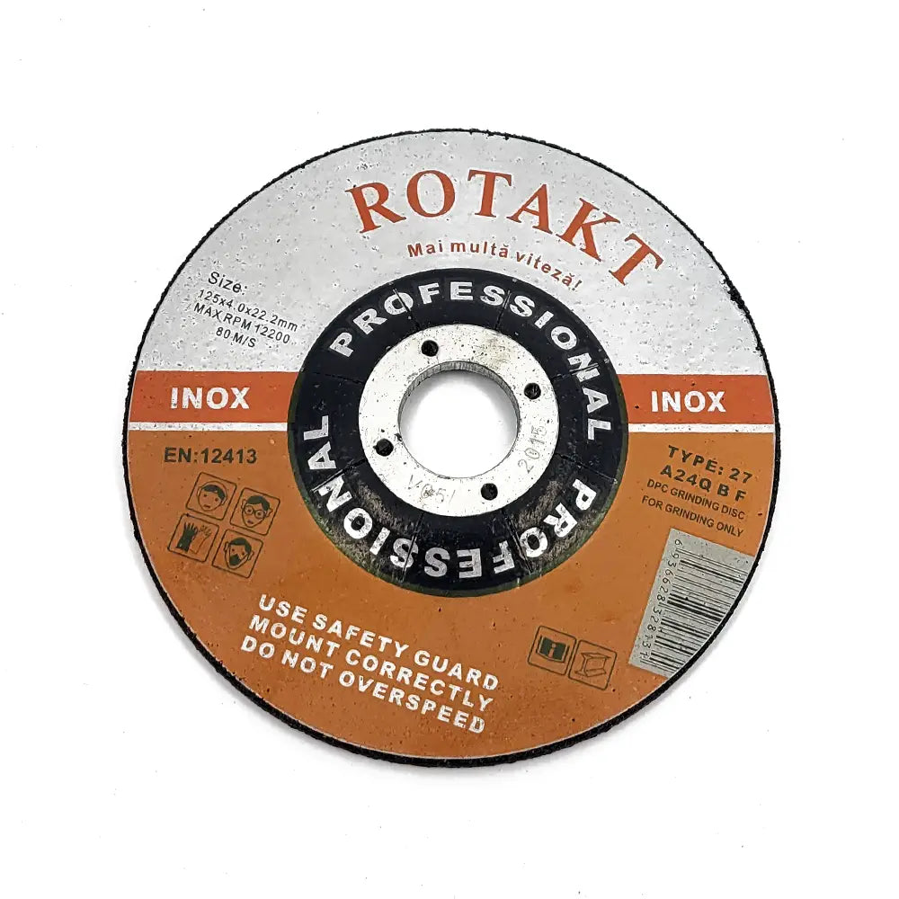 Cumpara DISC ABRAZIV POLIZARE INOX DEGAJAT 125X4X22.2 de la Mesterul Minune