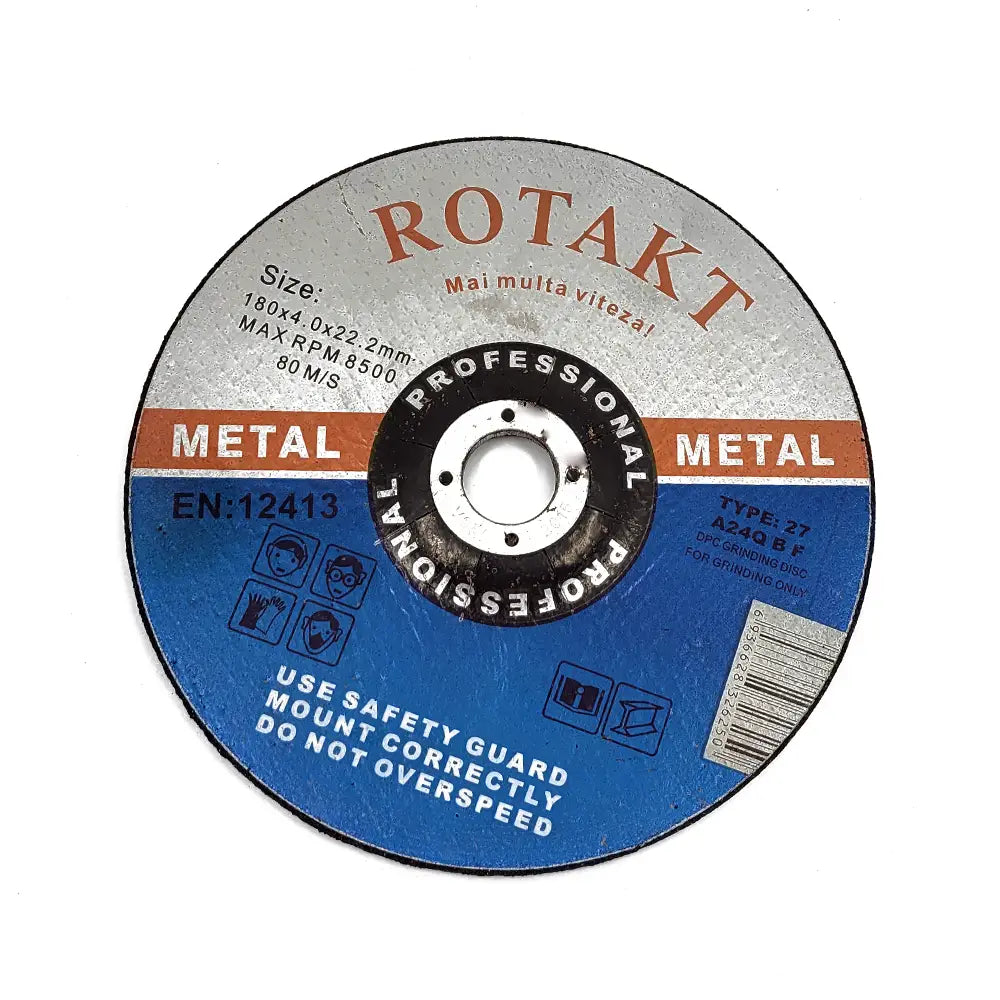 Cumpara DISC ABRAZIV POLIZARE METAL DEGAJAT 180X4X22.2 de la Mesterul Minune