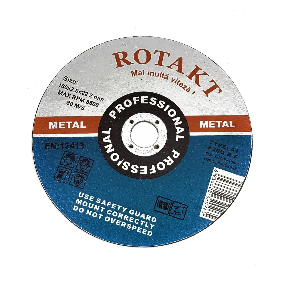 DISC ABRAZIV TAIERE METAL DREPT 180X2X22.2