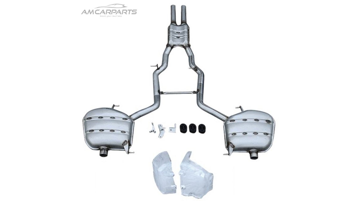 Toba esapament finala (muffler silencer) compatibila BMW Seria 5 F10 Sedan 2010-2017 - AM-RSIBM0003