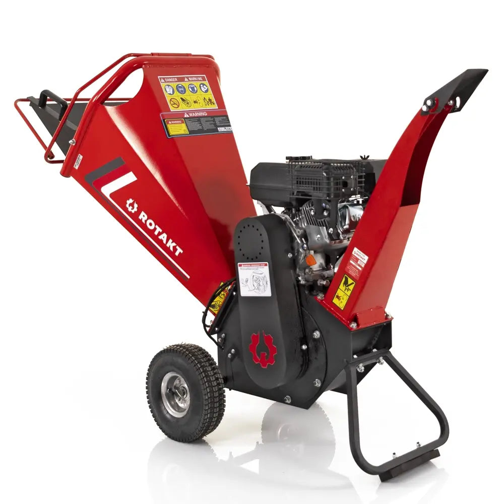 Tocator de crengi, ROTAKT ROTC-7H, Motor 7CP, Capacitate Maximă Tocare Lemn 5m3 /ora, Diametru Maxim de Tocare Lemn 100mm