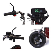 Triciclu Electric Cu Remorca Rotakt Nautilus 1600W 25 km/h Autonomie 44 km Baterie plumb-acid 60V 32Ah Greutate maxima 364 kg, Fara permis