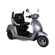 Cumpara Triciclu Electric Rotakt Navigator cu Doua Motoare De 400W Viteză 25 km/h Autonomie de până la 80 km Baterie plumb-acid 60V 20Ah Greutate maximă 300kg, Fără permis de la Mesterul Minune
