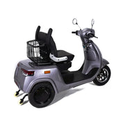 Cumpara Triciclu Electric Rotakt Navigator cu Doua Motoare De 400W Viteză 25 km/h Autonomie de până la 80 km Baterie plumb-acid 60V 20Ah Greutate maximă 300kg, Fără permis de la Mesterul Minune