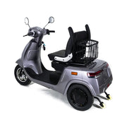 Cumpara Triciclu Electric Rotakt Navigator cu Doua Motoare De 400W Viteză 25 km/h Autonomie de până la 80 km Baterie plumb-acid 60V 20Ah Greutate maximă 300kg, Fără permis de la Mesterul Minune