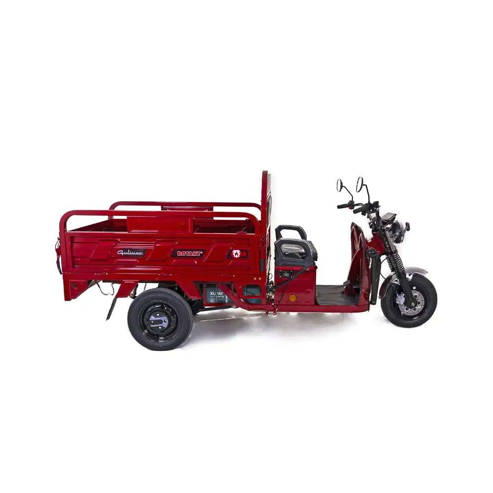 Cumpara Triciclu Electric cu Remorca Rotakt Guliver 2000W 25 km/h Autonomie pana la 68 km Baterie Plumb-acid 72V 58Ah Greutate maxima 617 kg, Fara permis de la Mesterul Minune