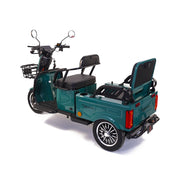 Cumpara Triciclu electric Rotakt Liberia 1400W 25 km/h autonomie pana la 48 km baterie plumb- acid 60V 20Ah greutate maxima 292 kg, Fara permis de la Mesterul Minune