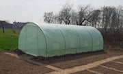 Solar de grădină 6x3x2.5m, polietilenă 240 g/m2, rezistentă la UV, țeavă 26 * 1.2mm
