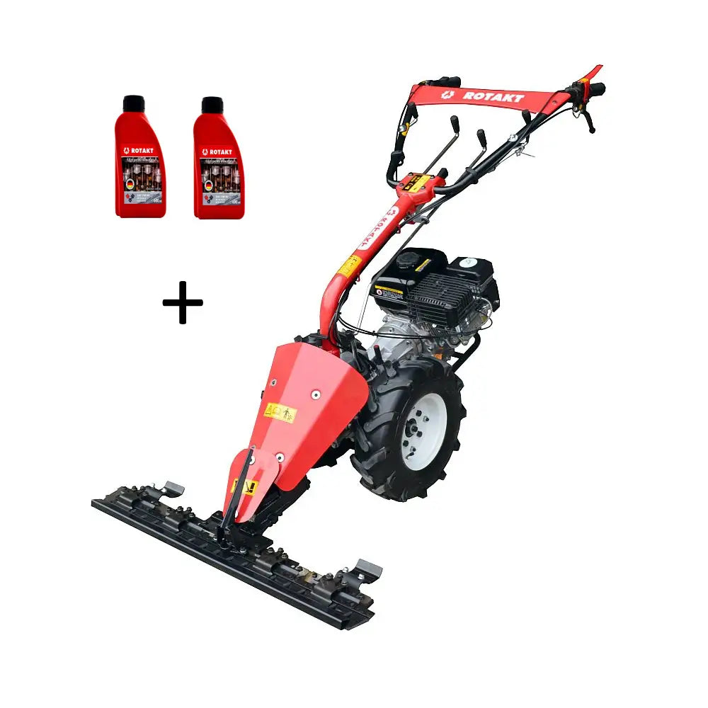 Cumpara Unitate Motor Rotakt MF360 6.5 CP, benzina + Bara de Cosire GC360 + 2 x Ulei Rotakt SAE 15W-40 (motocoasă) de la Mesterul Minune