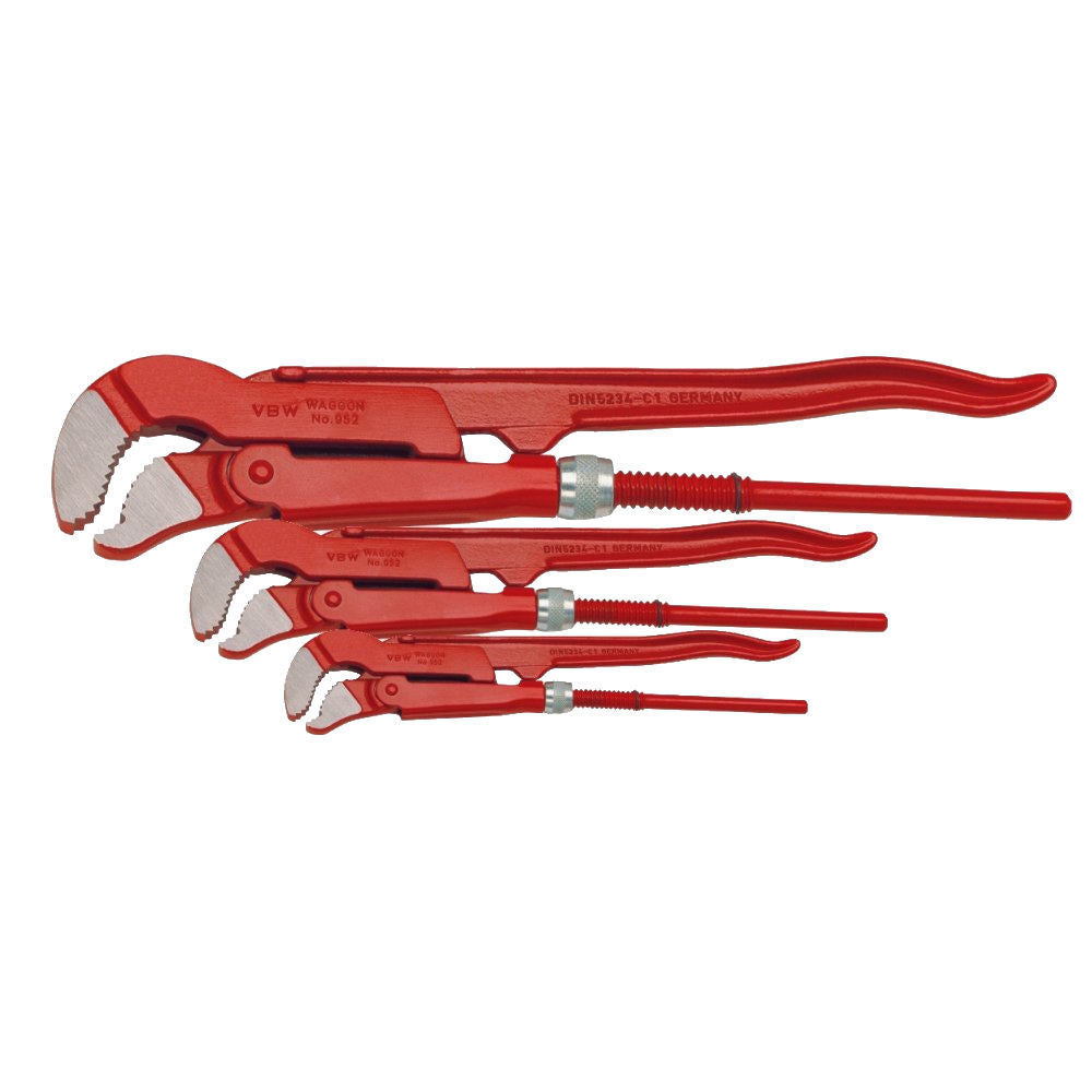Set de chei pentru tevi S-shaped 1x952010; 1x952015; 1x952020