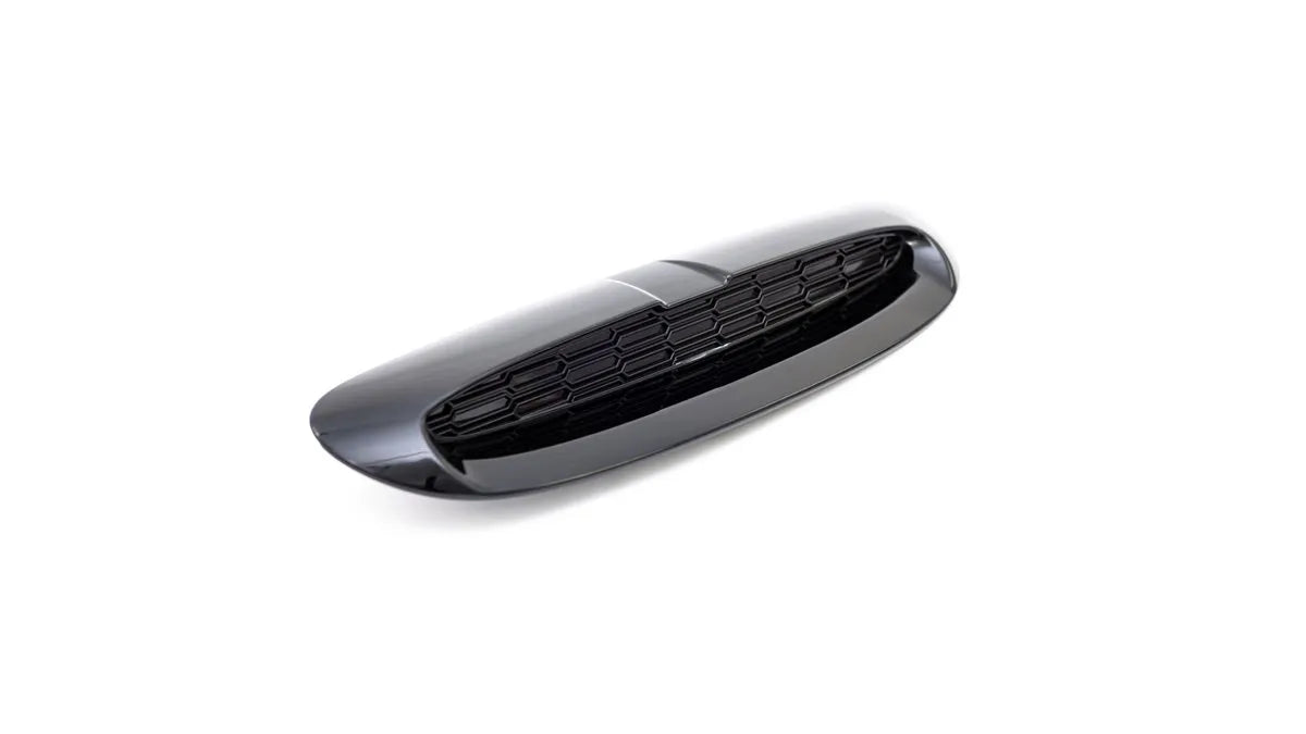 Vent capota MINI Cooper S F55 F56 F57, negru lucios - AM-HOOMI0003