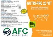 Nutri-Pro 25 VIT – blocuri minerale rumegatoare 10 kg
