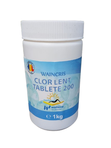 Clor lent tablete 200gr piscine Waincris 1kg