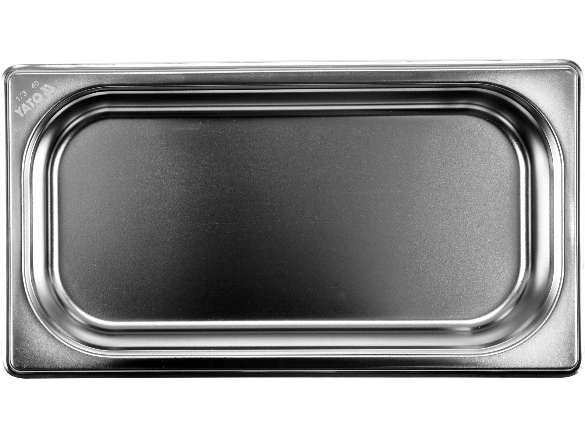 RECIPIENT GN1/3, OȚEL INOXIDABIL, 40MM, 1.5L YATO YG-00271