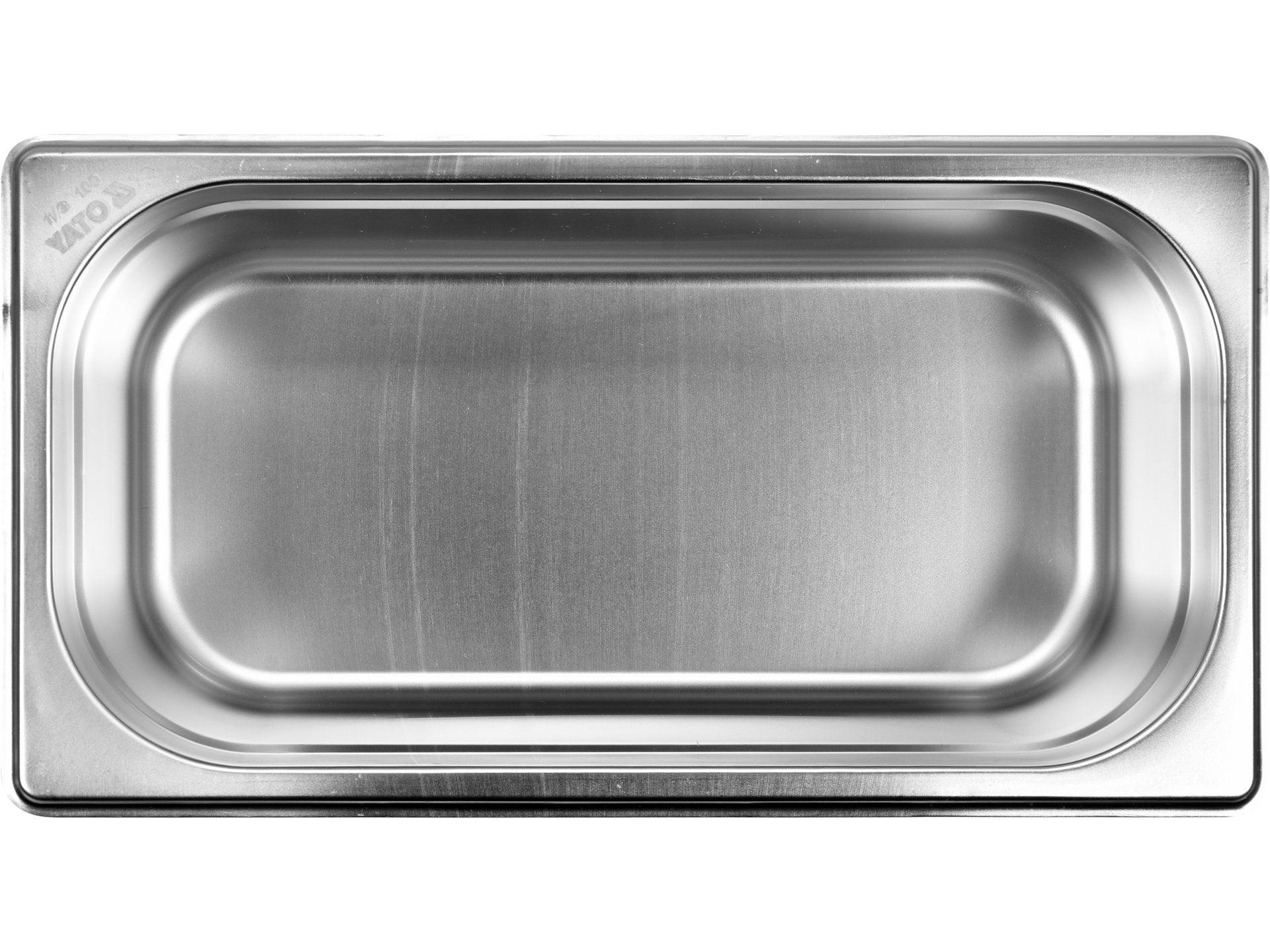 RECIPIENT GN1/3, OȚEL INOXIDABIL, 100MM, 3.5L YATO YG-00273
